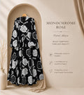 Georgette printed abaya
